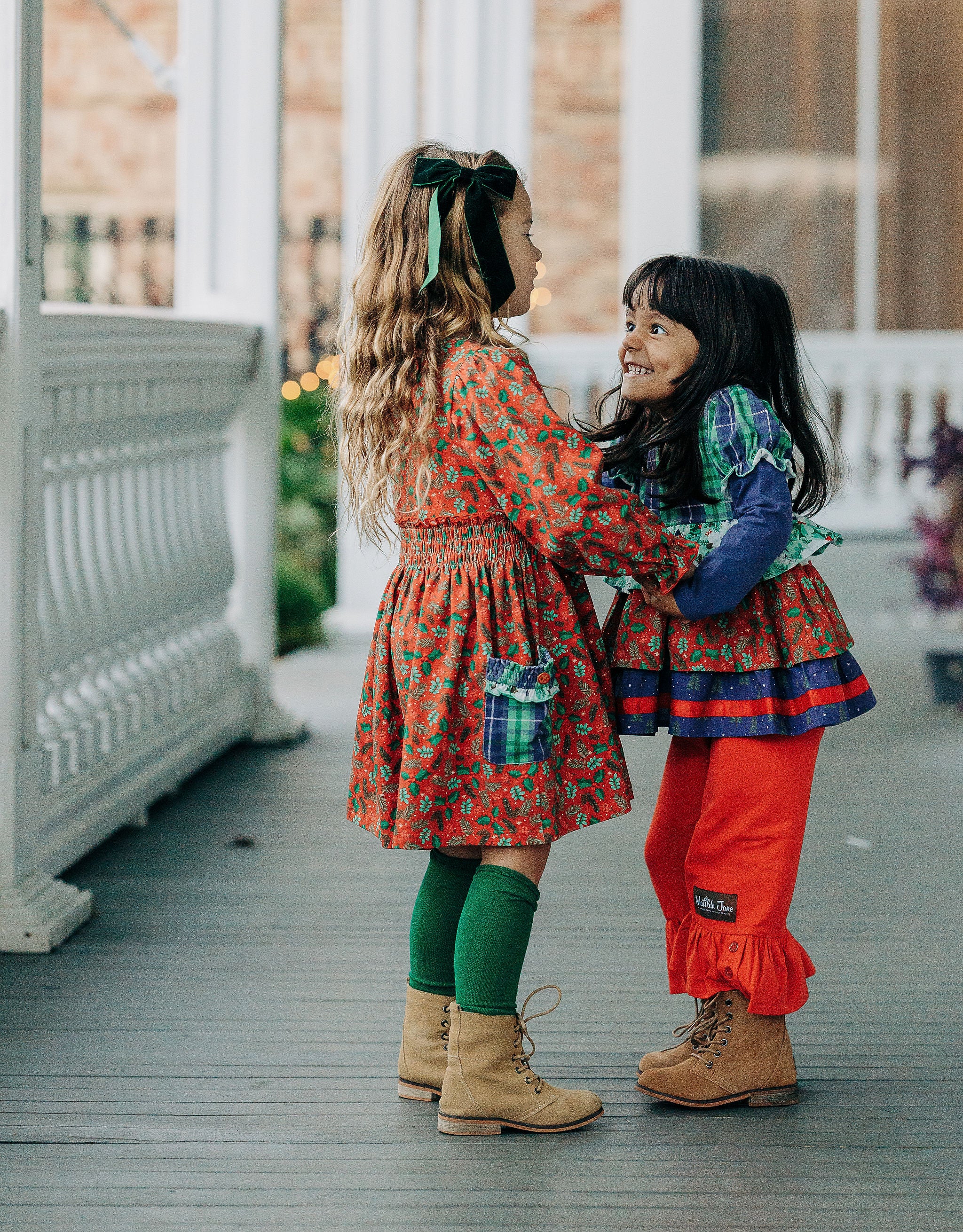 Festive Little Wonders Tiered Tunic - Image 12