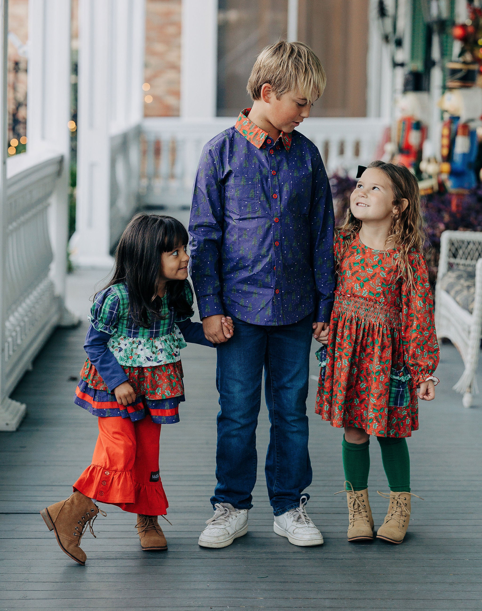 Festive Little Wonders Tiered Tunic - Image 15