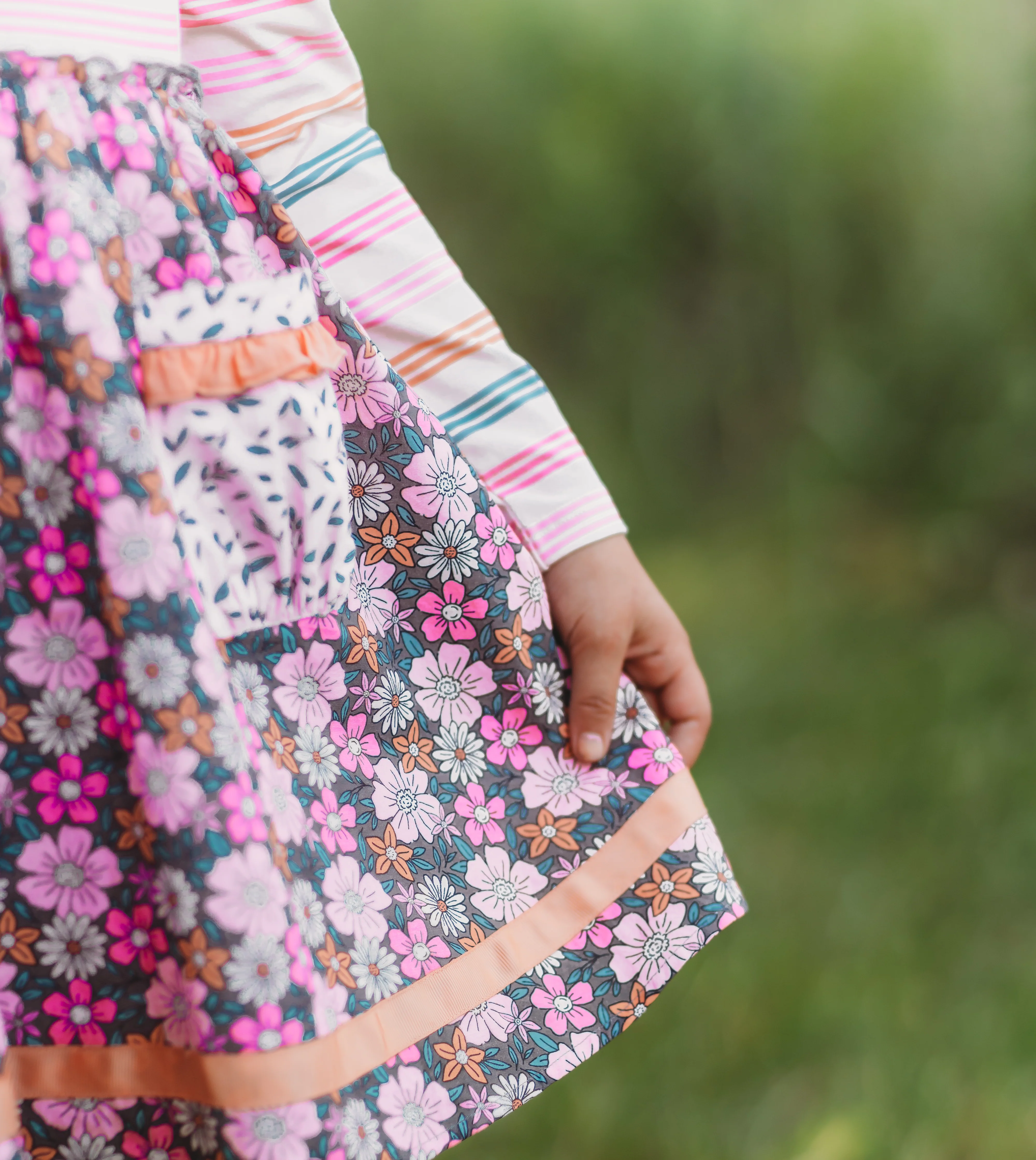 Twilight Blossom Hooded Dress - Image 3