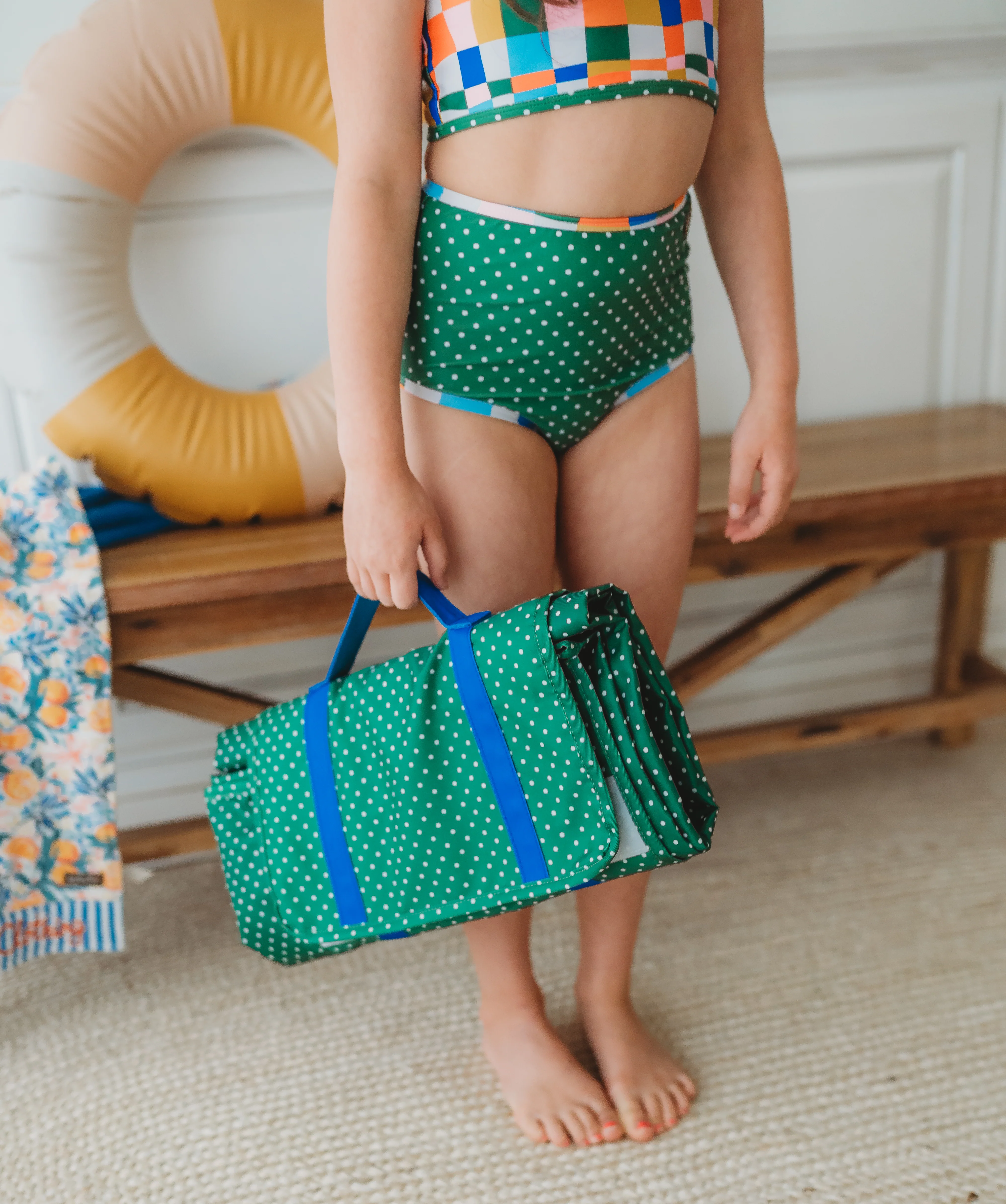 Two Piece Swimsuit | Retro Kaleidoscope - Image 13